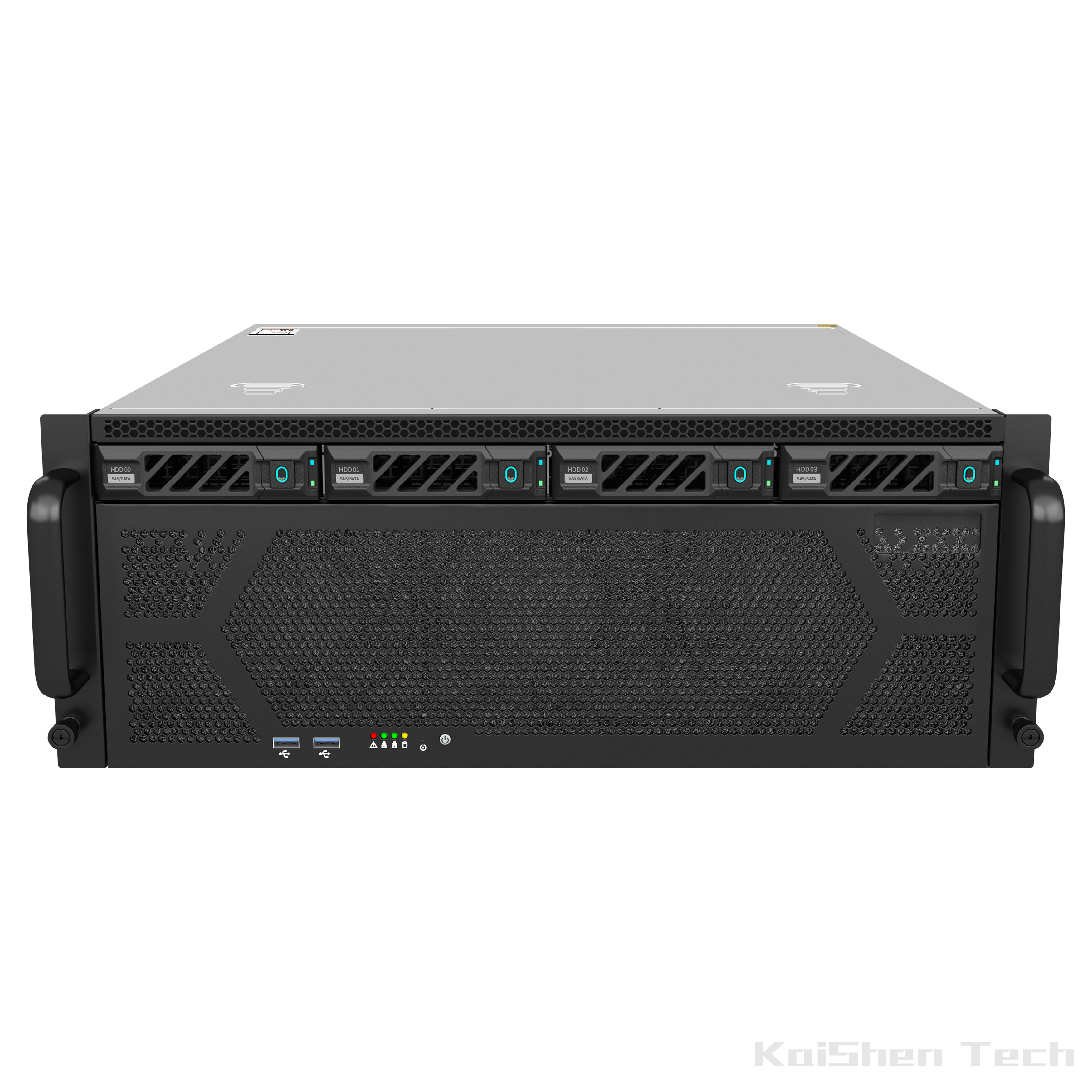 4U 4 Bays GPU Server Chassis