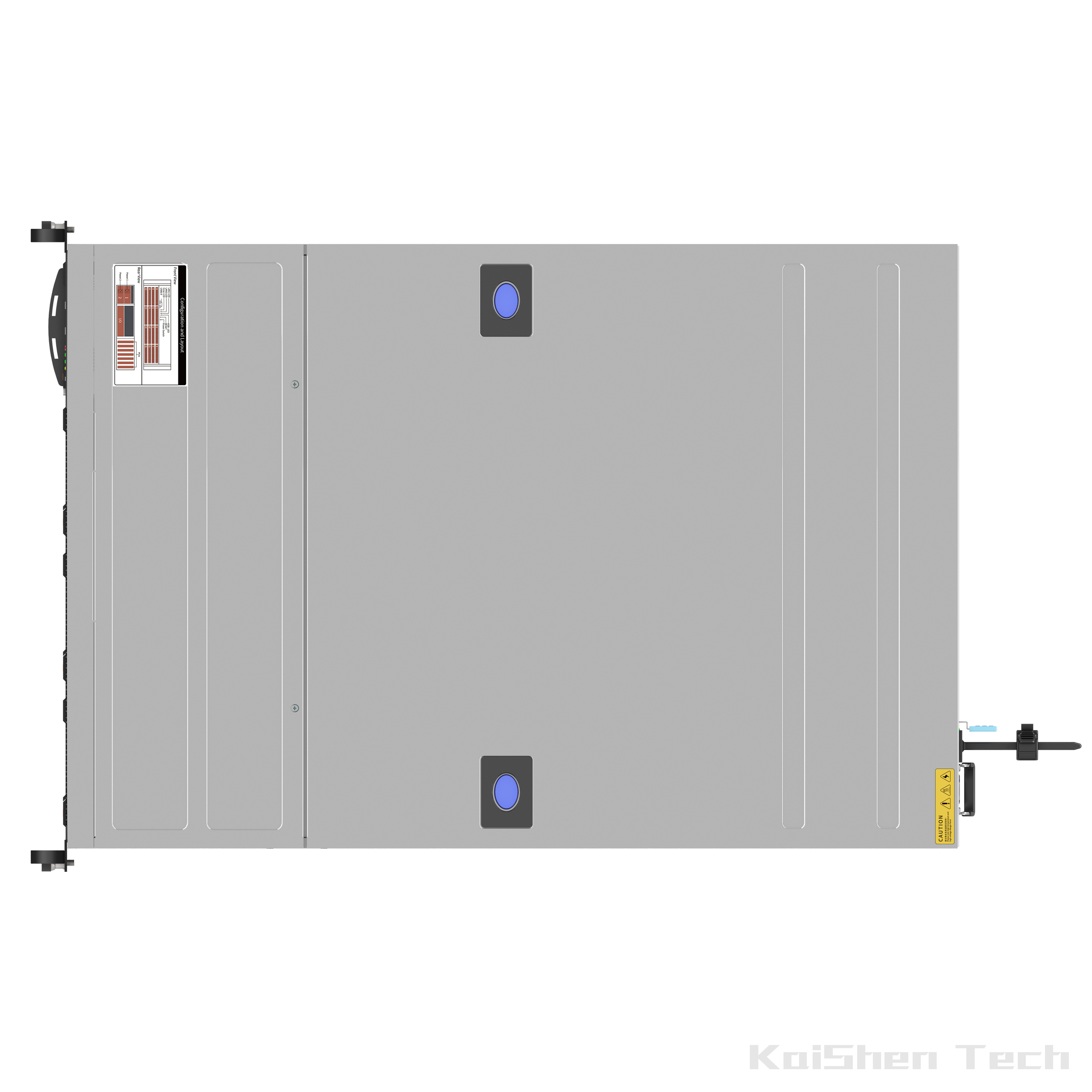 3U 16 Bays Server Chassis