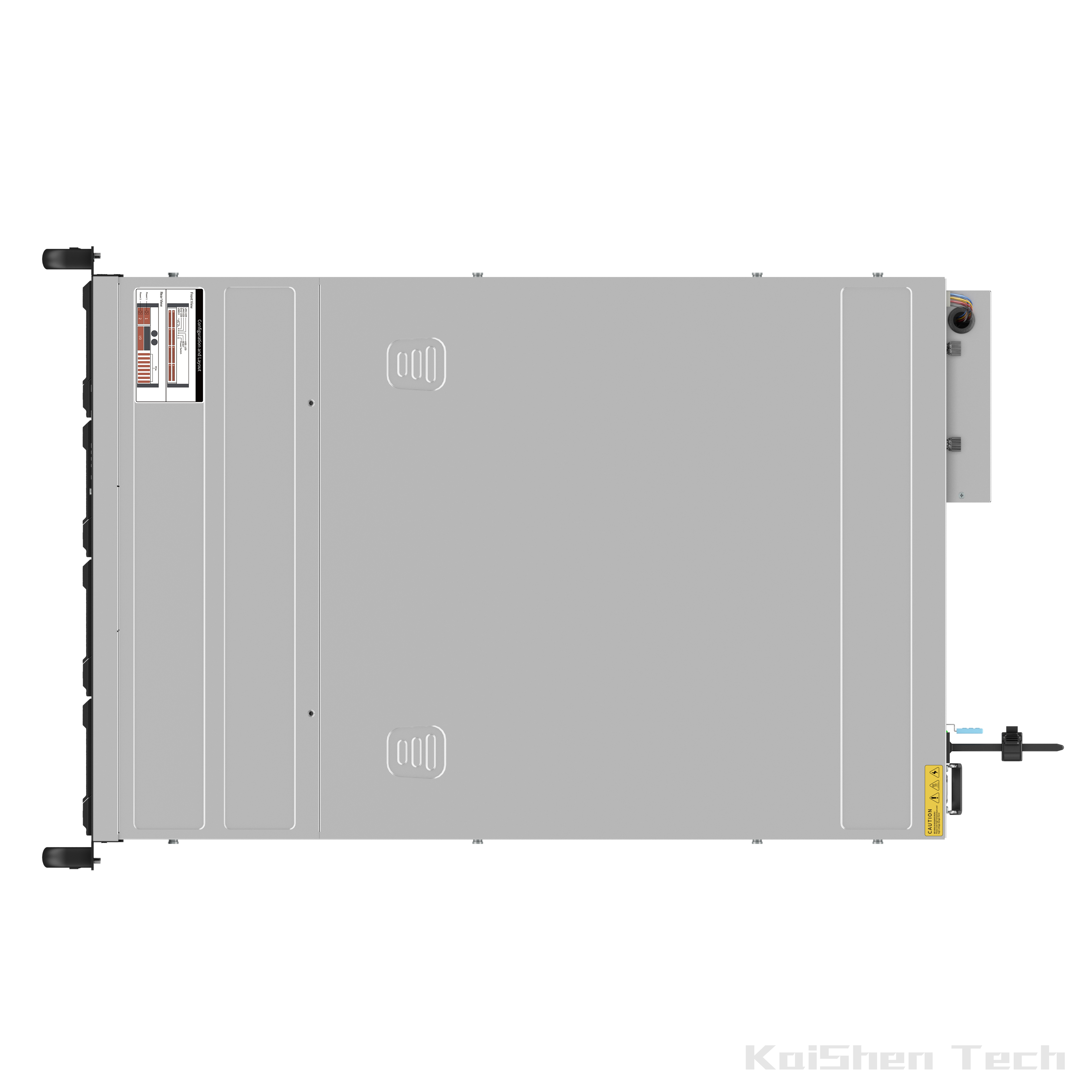 4U 8 Bays Server Chassis