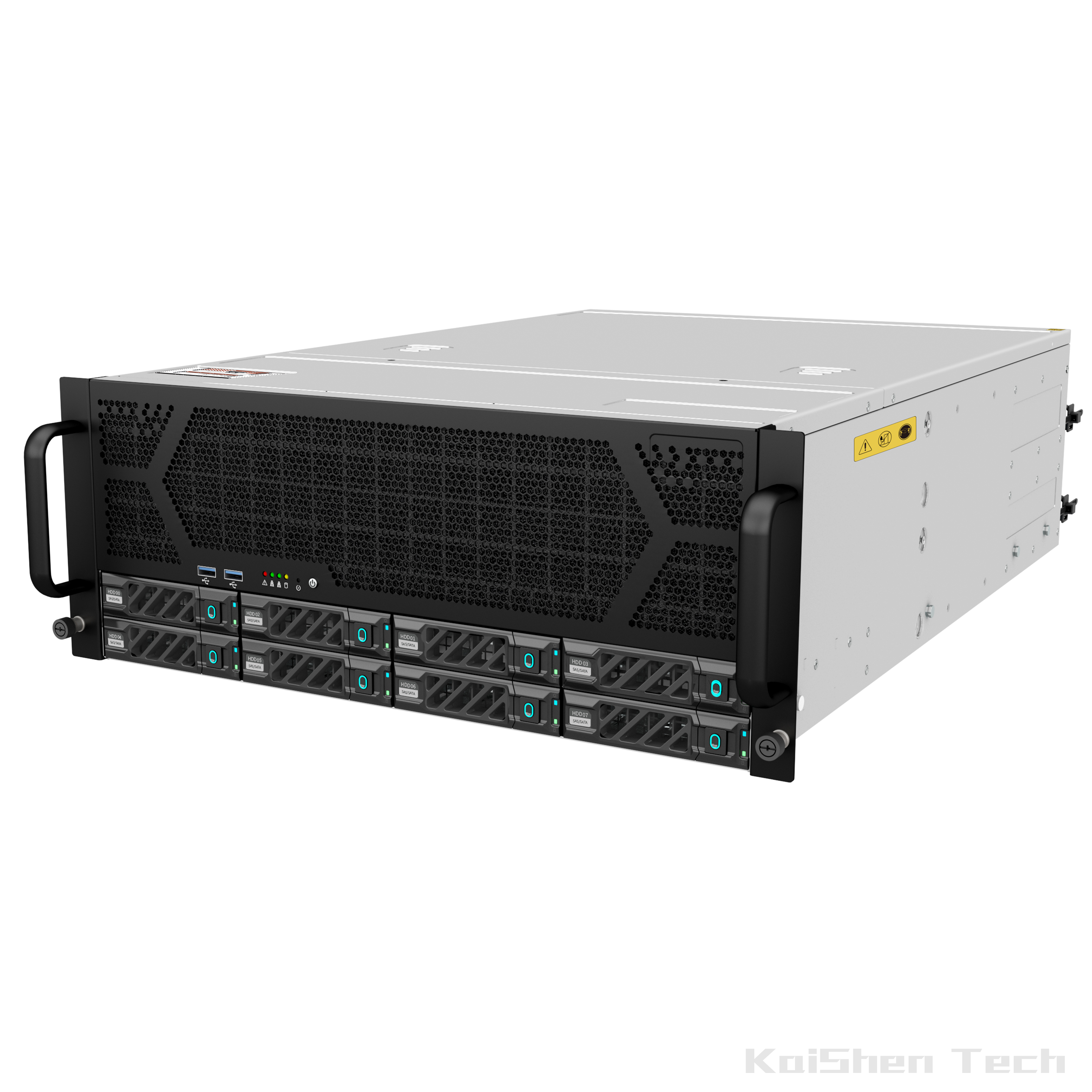 4U 8 Bays Server Chassis