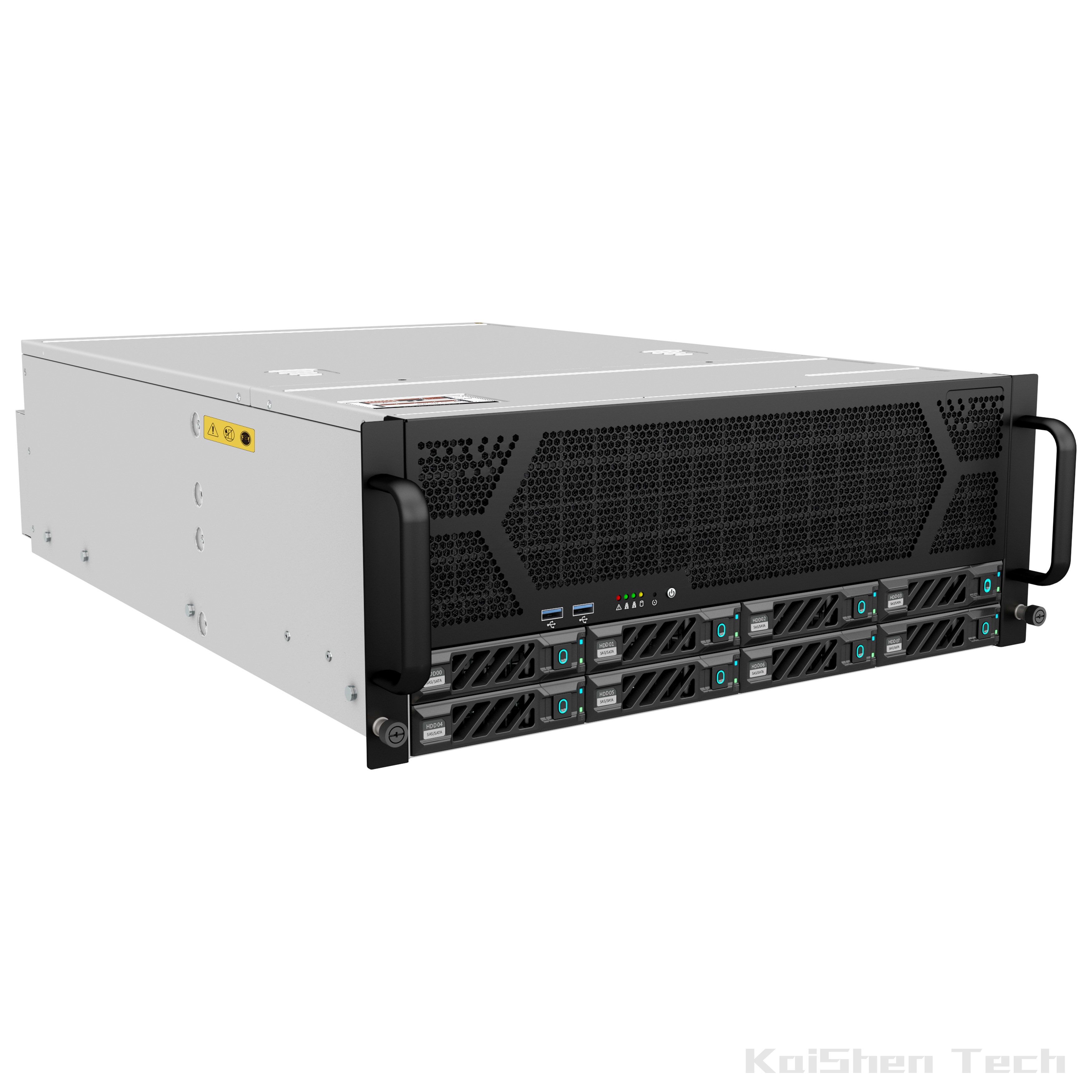 4U 8 Bays Server Chassis